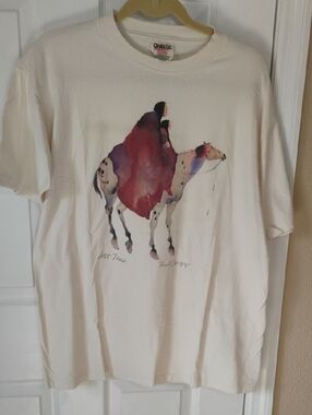 Vintage 90s Carol Grigg "Lost Tribes" Tshirt By Oneita Collectible Rare